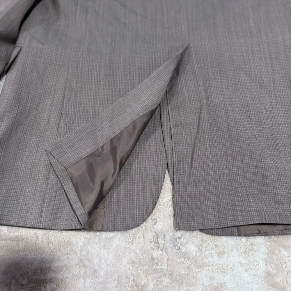 Kilburne and Finch Sport Coat Brown Wool Blend Men's Blazer 42L/36W
